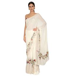 Ivory Saree