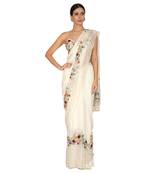 Ivory Saree