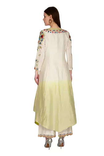 Ivory Ombre Suit Set