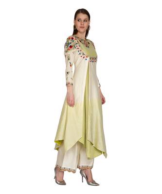 Ivory Ombre Suit Set 3