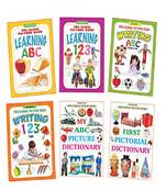 Pre School Books Pack 6 Titles Early Learning Children Book by Dreamland Publications 9788184515817