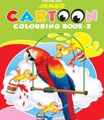 Jumbo Cartoon Colouring Book 2 Drawing Painting & Colouring Children Book by Dreamland Publications 9788184516944