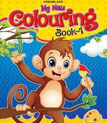 My New Colouring Book 1 Drawing Painting & Colouring Children Book by Dreamland Publications 9788184510010
