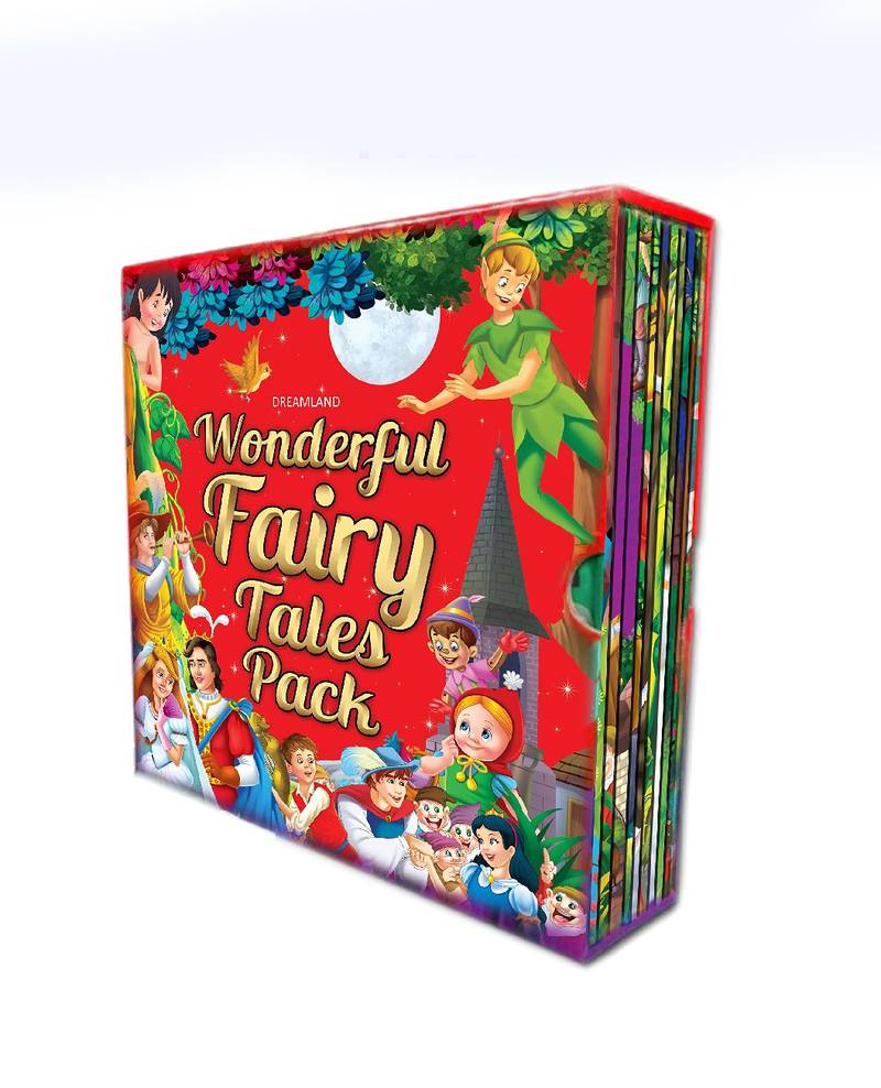 Wonderful Fairy Tales Pack A Set of 10 Titles Story books Children Book by Dreamland Publications 9789386671080