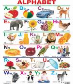 Alphabet Reference Educational Wall Chart by Dreamland Publications 9788184510430