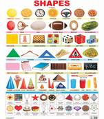 Shapes Reference Educational Wall Chart by Dreamland Publications 9788184510522