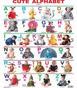 Cute Alphabet Reference Educational Wall Chart by Dreamland Publications 9788184511147