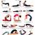 Yoga Chart 5 Reference Educational Wall Chart by Dreamland Publications 9788184516401