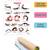 Yoga Chart 5 Reference Educational Wall Chart by Dreamland Publications 9788184516401