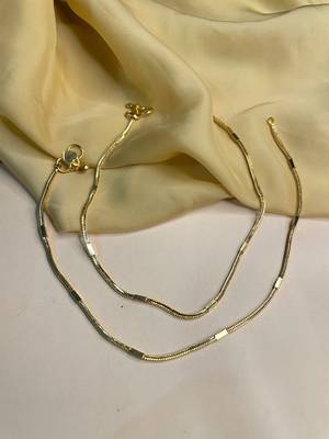 Gold anklets 2