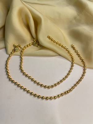 Gold anklets 2