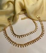 Gold anklets
