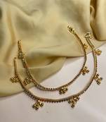 Gold anklets