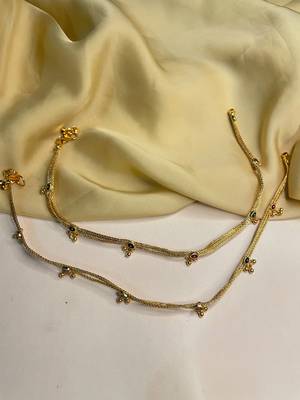Gold anklets 2
