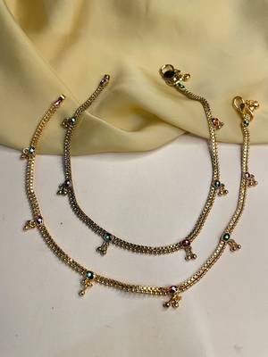 Gold anklets 2