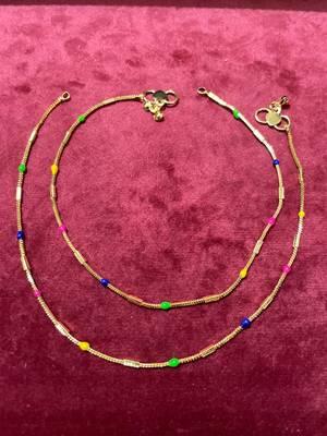 Gold anklets 1