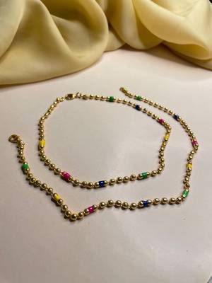 Gold anklets 1