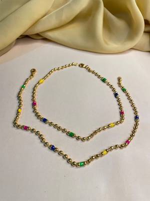 Gold anklets 2