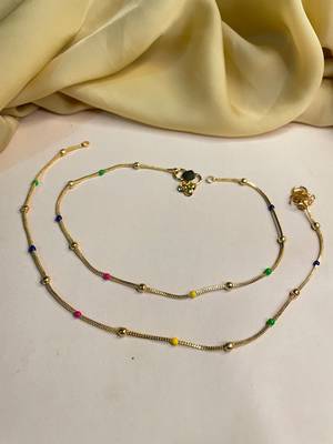 Gold anklets 2