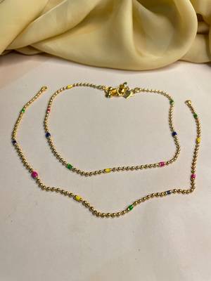Gold anklets 2