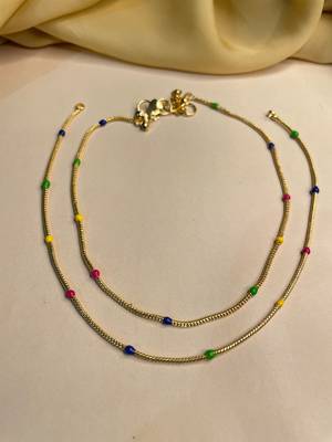 Gold anklets 2