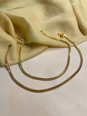 Gold anklets 1