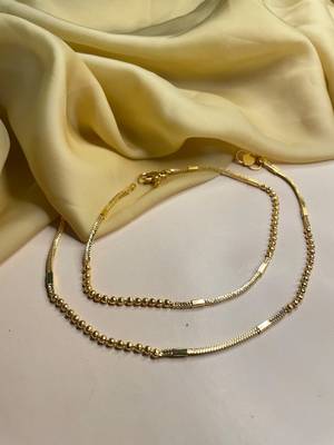 Gold anklets 1