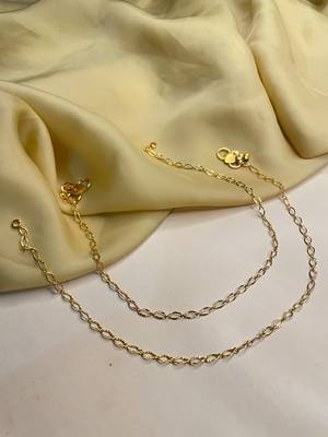 Gold anklets 1