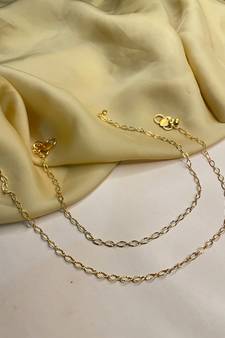 Gold anklets
