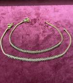 Gold anklets