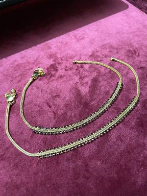 Gold anklets 2