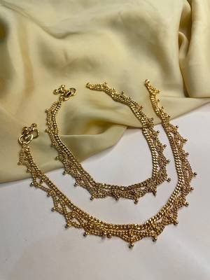 Gold anklets 2