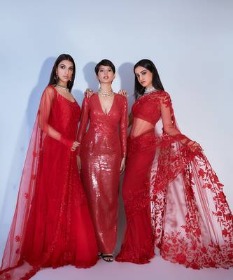 Hand Embroidered Kurta Lehnga Set With Keri Detail Dupatta  8