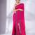 Fuchsia Pure Cotton handwoven soft Saree with zari pallu