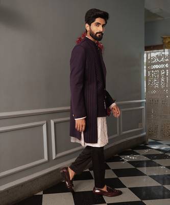 Wine Riva Indowestern Set 5