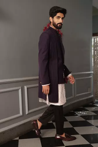 Wine Riva Indowestern Set