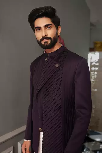Wine Riva Indowestern Set