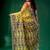 Lime Yellow Cotton Silk handwoven soft Jamdani saree