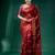 Dark Red Cotton Silk saree with woven design