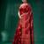 Dark Red Cotton Silk saree with woven design