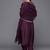 Indo Era Purple Solid Straight Kurta Trouser With Dupatta Set