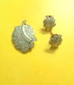 Silver agate pendants