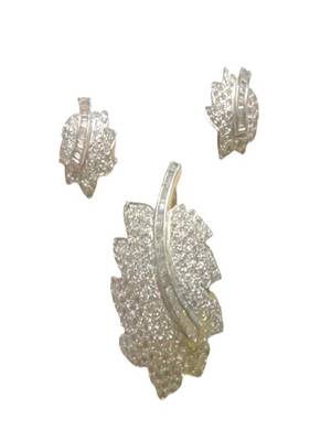 Silver agate pendants 2