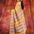 Yellow Cotton Khesh soft handwoven saree