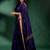 Blue Pure Silk handwoven soft saree