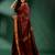 Coffee Brown Pure Silk handwoven soft saree