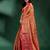 Peach Pure Silk handwoven soft saree