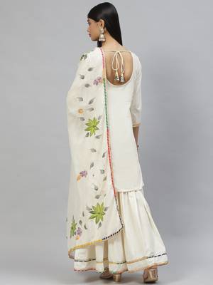 Cream gotta patti cotton salwar 3