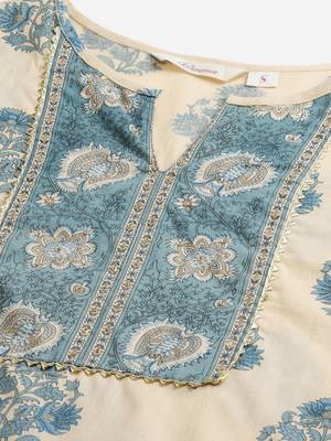 Beige gotta patti cotton salwar 4
