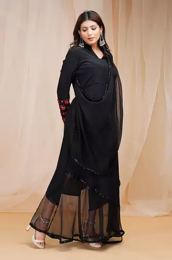 JET BLACK DRESS